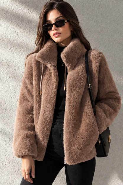 Women's Faux Fur Coat Faux Fur Jacket Teddy Coat Oversized Warm Winter