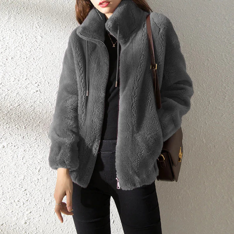 Women's Faux Fur Coat Faux Fur Jacket Teddy Coat Oversized Warm Winter