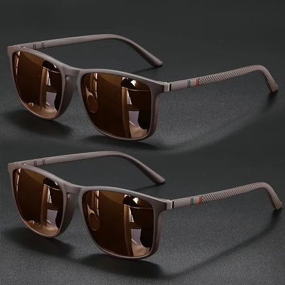 Polarized Square Sunglasses UV400 – Men's &amp; Women's Vintage Eyewear