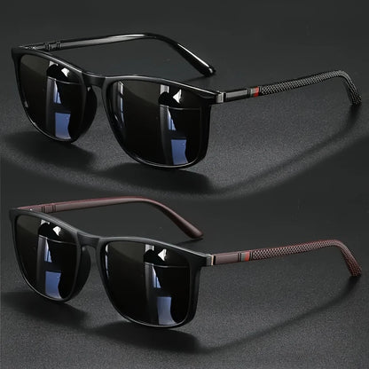 Polarized Square Sunglasses UV400 – Men's &amp; Women's Vintage Eyewear