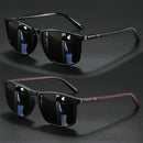 2/3pcs Luxury Square Vintage Cycling Sunglasses Men Women Fashion Travel Driving Fishing Sun Glasses Male Eyewear UV400