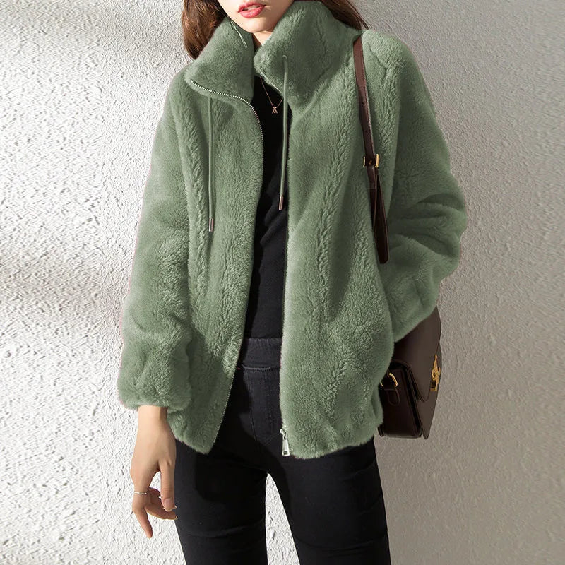 Women's Faux Fur Coat Faux Fur Jacket Teddy Coat Oversized Warm Winter