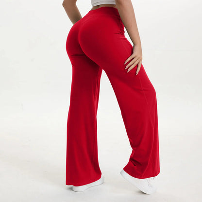 Women's SoftMotion Straight Leg Leggings – Mid-Waist Yoga, Gym & Pilates Pants, Naked Feel Running Trousers