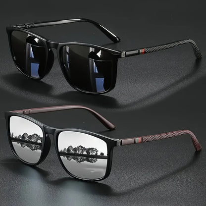 Polarized Square Sunglasses UV400 – Men's &amp; Women's Vintage Eyewear