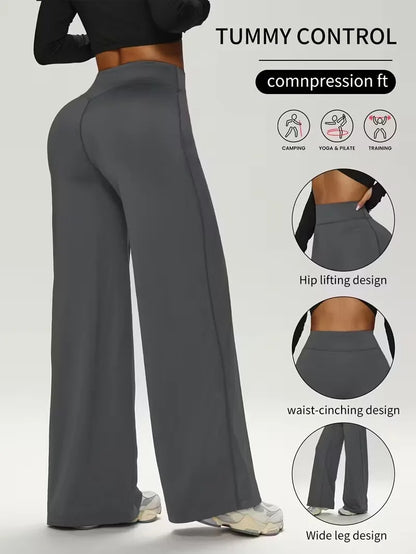 Women's Joggers – Soft Straight Leg Sports Pants | Yoga, Gym & Running Trousers, Lightweight Breathable Sweatpants
