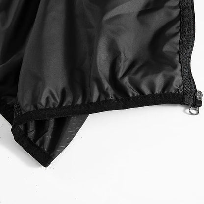 Men's Lightweight Water-Resistant Windbreaker Jacket – Packable Hooded Outdoor Jacket