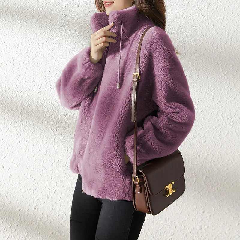 Women's Faux Fur Coat Faux Fur Jacket Teddy Coat Oversized Warm Winter