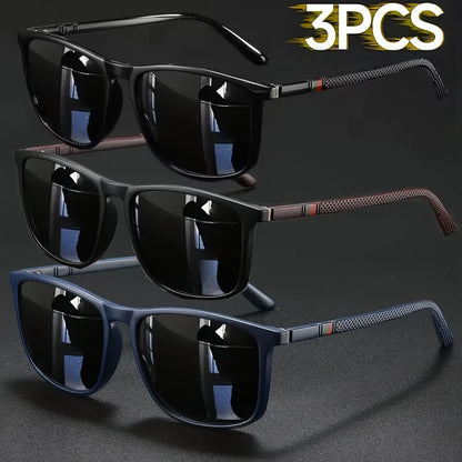 Polarized Square Sunglasses UV400 – Men's &amp; Women's Vintage Eyewear