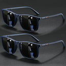 2/3pcs Luxury Square Vintage Cycling Sunglasses Men Women Fashion Travel Driving Fishing Sun Glasses Male Eyewear UV400
