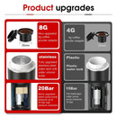 Rechargeable Wireless Portable Espresso Maker 3-in-1 Capsule Powder Coffee Machine Electric Travel Coffee Brewer For Car Camping