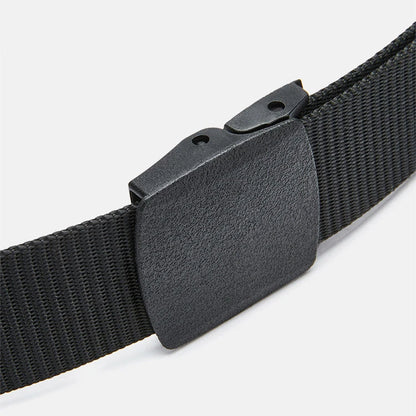 Tactical Nylon Belt – Quick Release Buckle Stretch Webbing for Men