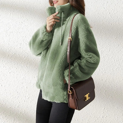 Women's Faux Fur Coat Faux Fur Jacket Teddy Coat Oversized Warm Winter