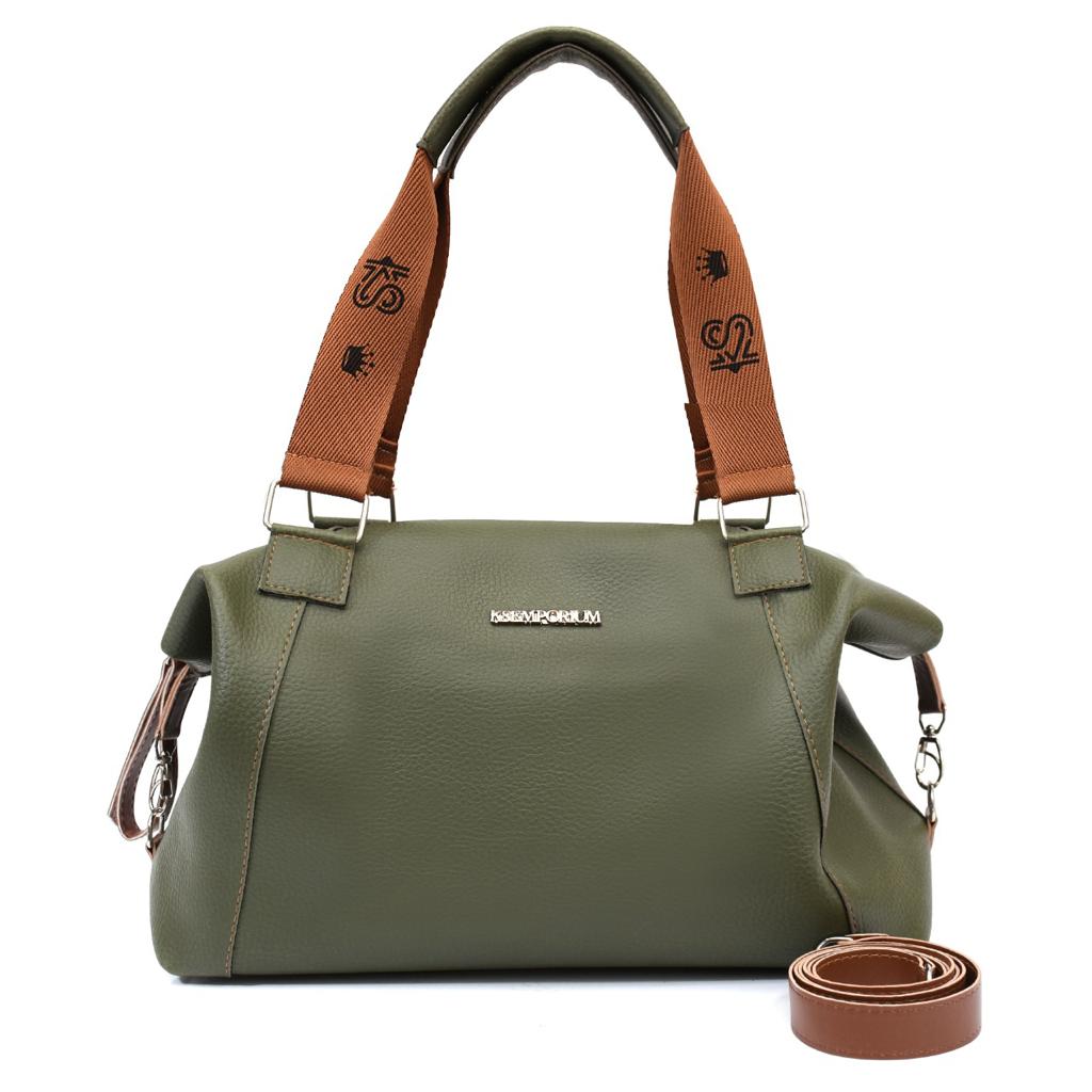 Bolsa Feminina Grande Berlim Verde Militar – imagem da variante